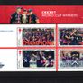 2019 Great Britain ICC Men's & Women's Cricket World Cup Commemorative Stamps Miniature Sheet Presentation Pack Image 2