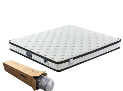 Luxury Euro Foam Quuen Size Custom Design Pillow Top Pocket Spring Mattress