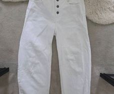 12 Storeez Barrel white Jeans S