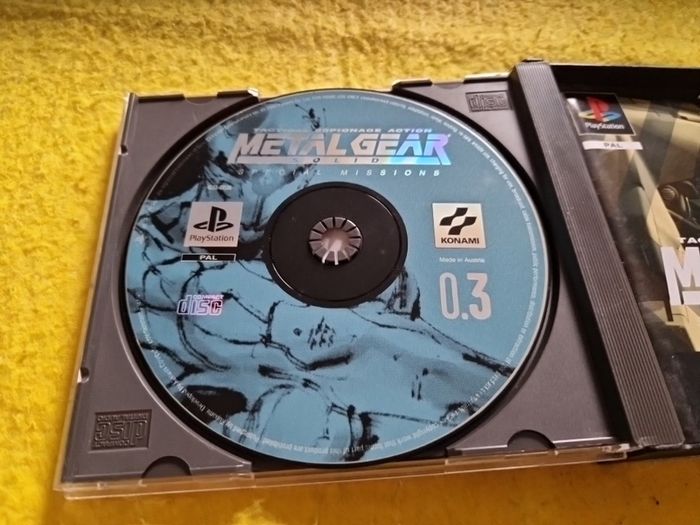 Metal Gear Solid Special Missions PlayStation1 Ps1 PlayStation2 Ps2 games Original