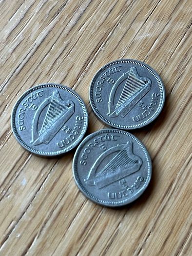 Threepence Coins x 40