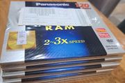 Panasonic Dvd-ram Lm-ab120le, 5 Unopened Dvd-rams