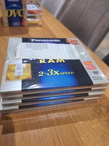 Panasonic Dvd-ram Lm-ab120le, 5 Unopened Dvd-rams