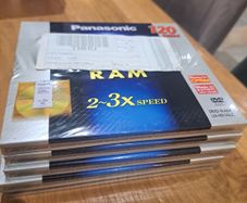 Panasonic Dvd-ram Lm-ab120le, 5 Unopened Dvd-rams