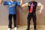 WWE-World Wrestling Figures-Kevin Thorn / Shane McMahon (2003)
