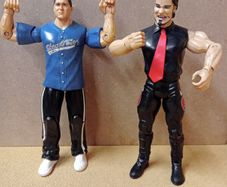 WWE-World Wrestling Figures-Kevin Thorn / Shane McMahon (2003)