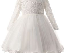 New Fancy Baby Lace Christening Gowns  Girl Birthday Dress size 18-24 mths