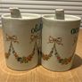 Set of Ceramic Ancienne Porcelaine Oil and Vinegar Dispensers Image 2