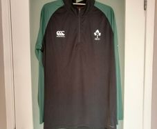 Canterbury IRFU Rugby Ireland 2025/26 Quarter-Zip Training Top