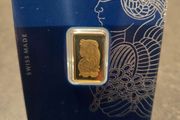 2.5g 24k Gold bar PAMP