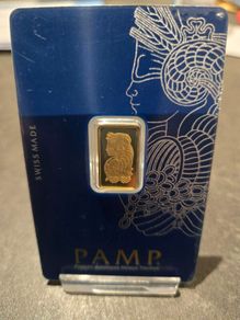 2.5g 24k Gold bar PAMP