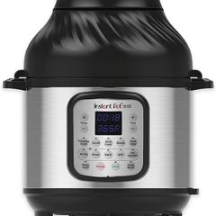 Instant Pot Duo Crisp + Air Fryer 11-in-1 Electric Multi-Cooker, 5.7L - Air Fryer, Slow Cooker, Steamer, Sous Vide Machine, Dehydrator with Grill, Food Warmer & Baking Functions (FREE SHIPPING)