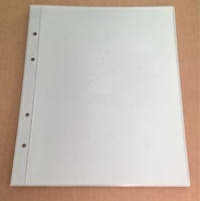 Lindner Mufti-Collect. Pack of 10. No 1322 Ideal for postcards, bank notes, or stamps. 253 mm height