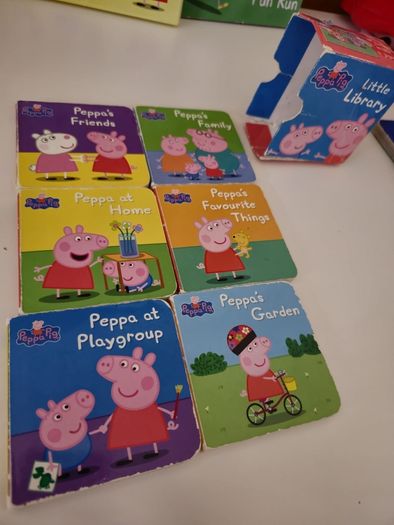 Peppa Pig toys and books set
