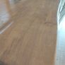 Solid oak table and chairs Image 2