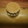 Antique/Vintage Foot Warmer/Bedwarmer Treacle Glaze Hot Water Bottle 9" x 4,5" Image 3