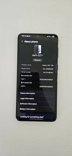 samsung s21+ phone