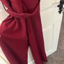 NEW Girl In Mind Burgundy Jumpsuit with pockets - Size 12 current stock Image 10