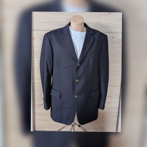 Piacenza Cashmere, Bugatti Black Mens 42R Jacket