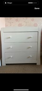 mamas and papas dresser changing table