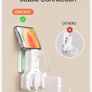 Plug Extension Socket, 3 Way Multi Plug Socket with 3 USB Ports, Power Extender Wall Adaptor for Household Appliances, Iphone, Smartphone, Tablet, Home, Office, Bedroom, 13A 3250W Image 4