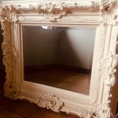 Beautiful Ornate Baroque Mirror , Must See 97cm x 86cm