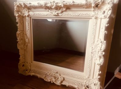 Beautiful Ornate Baroque Mirror , Must See 97cm x 86cm