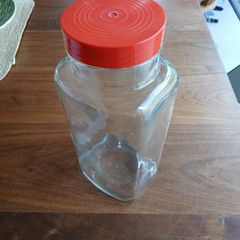 Vintage Glass Sweet Jar