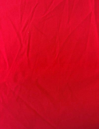 Bright Red Fabric