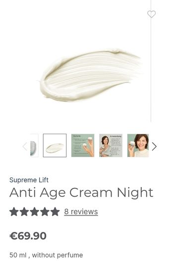 Brand New La Mer Supreme Natural Lift - Anti Age Cream Night - Size - 50ml - RRP - 69.90 - Open To Offers!!