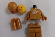 Lego New Pearl Gold Spaceman