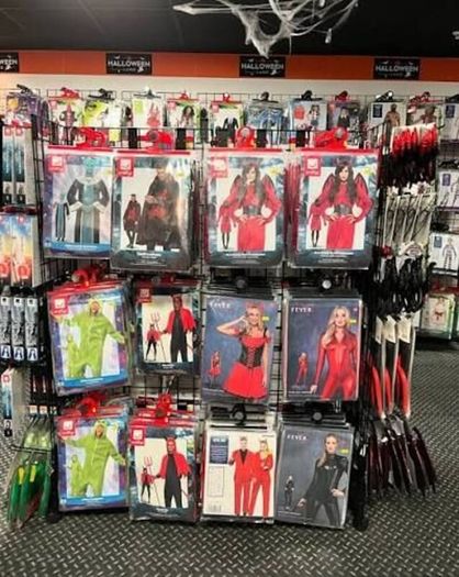 Halloween Fancy Dress Costumes Business Stock