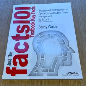 Just the Facts 101 Study guide for Operations and Supply Chain Management