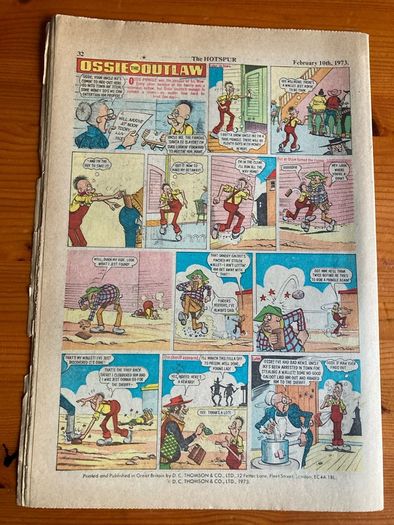 Comics: 'The Hotspur' 1973 (17 numbers)