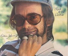 Elton John - Rock of the Westies. Absolutely lovely UK 1st pressing with  printed inner sleeve and insert.