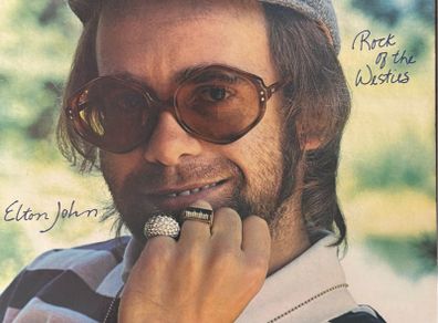 Elton John - Rock of the Westies. Absolutely lovely UK 1st pressing with  printed inner sleeve and insert.