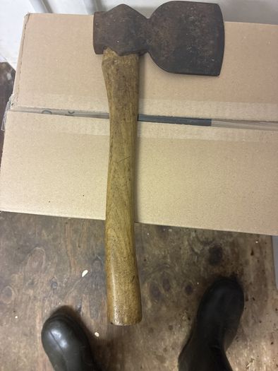 Vintage Forged Axe