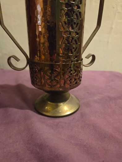 Brass and Copper Vase