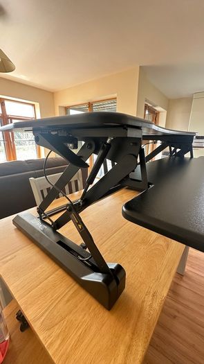 Duronic DM05D2 Height Adjustable Sit-Stand Desk Converter