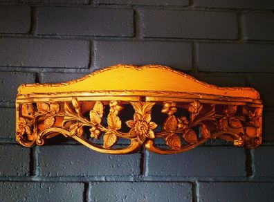 Mid century cast iron wall console