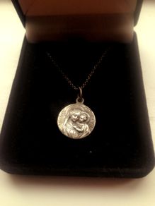 Antique French Religious Medal