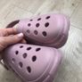 Zara Classic Lilac Crocks Style Image 3