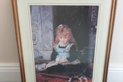 Framed picture "Puss in Boots" by John Everett Millias