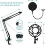 (FREE SHIPPING) USB Microphone, Studio Cardioid Condenser Microphone Kit for Gaming, Streaming, Podcasting, YouTube, Recording Image 3