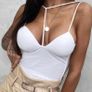 White top with thin straps Image 3
