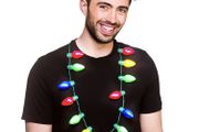 Christmas Lights Necklace