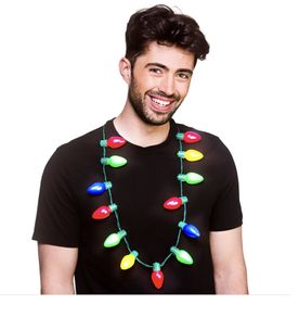 Christmas Lights Necklace