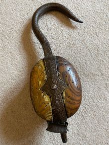 Antique barn/ships pulley block