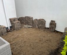 Patio bricks