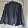 Autograph womens navy wool biker jacket bnwt Image 3